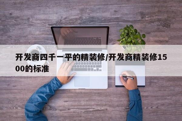 开发商四千一平的精装修/开发商精装修1500的标准